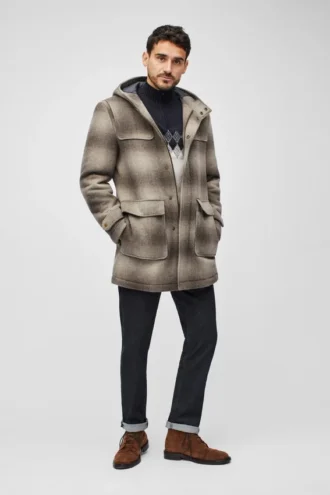 Der Dufflecoat aus Wolle und Alpaka