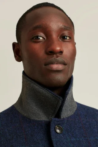 Der englische Tweed-Car-Coat