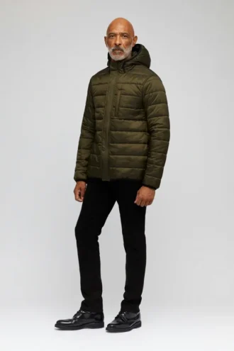 Der gesteppte Puffer-Parka