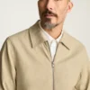 Die Aviator-Bomberjacke aus Baumwolle Die Aviator-Bomberjacke aus Baumwolle