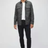 Die Baumwoll-Hemdjacke Die Baumwoll-Hemdjacke