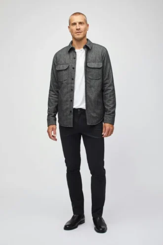 Die Baumwoll-Hemdjacke