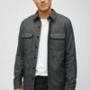 Die Baumwoll-Hemdjacke Die Baumwoll-Hemdjacke