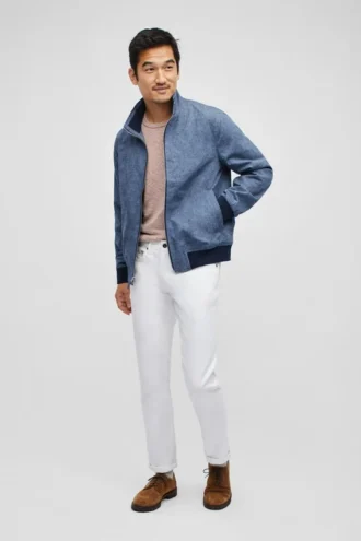 Die Chambray-Bomberjacke