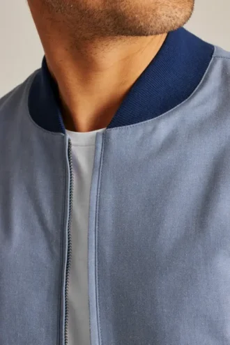 Die Chambray Boulevard Bomberjacke