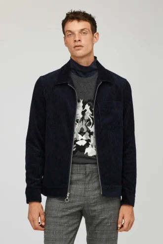 Die Cord-Hemdjacke