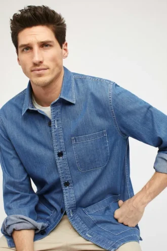 Die Denim-Arbeitsjacke