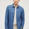 Die Denim-Arbeitsjacke Die Denim-Arbeitsjacke