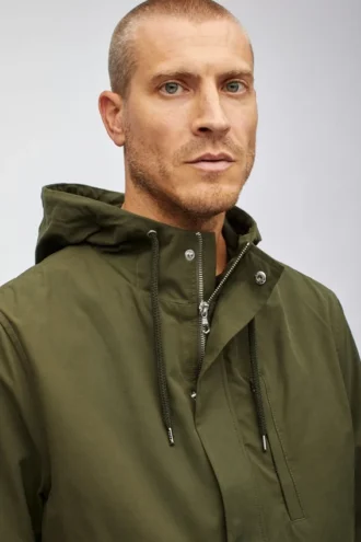 Die Feldjacke mit Kapuze