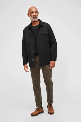 Die Feldjacke mit vier Taschen
