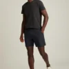 Die gefütterte Fitness-Shorts