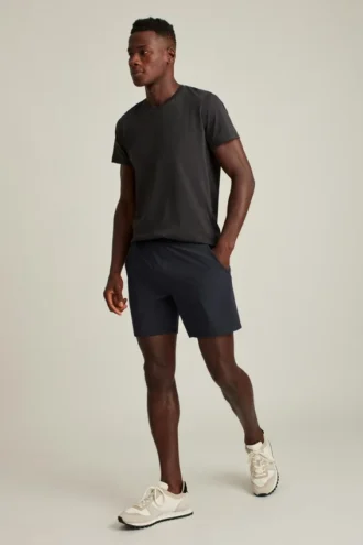 Die gefütterte Fitness-Shorts
