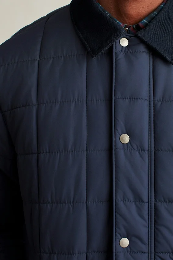 Die gesteppte Barn-Jacke Die gesteppte Barn-Jacke