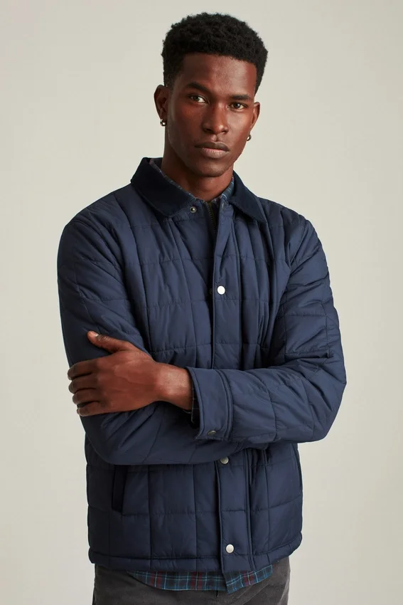 Die gesteppte Barn-Jacke Die gesteppte Barn-Jacke