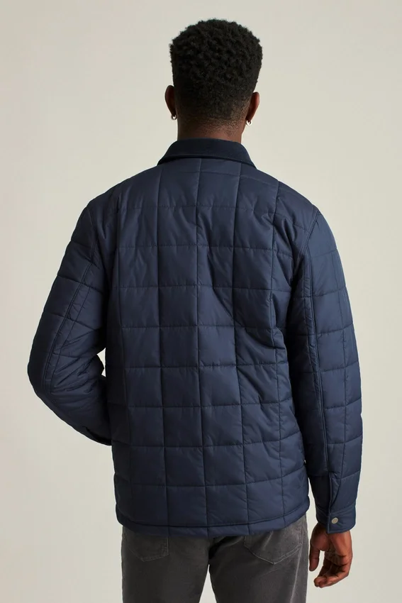 Die gesteppte Barn-Jacke Die gesteppte Barn-Jacke