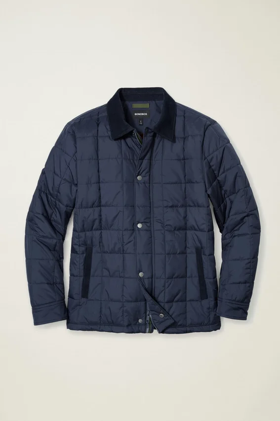 Die gesteppte Barn-Jacke Die gesteppte Barn-Jacke