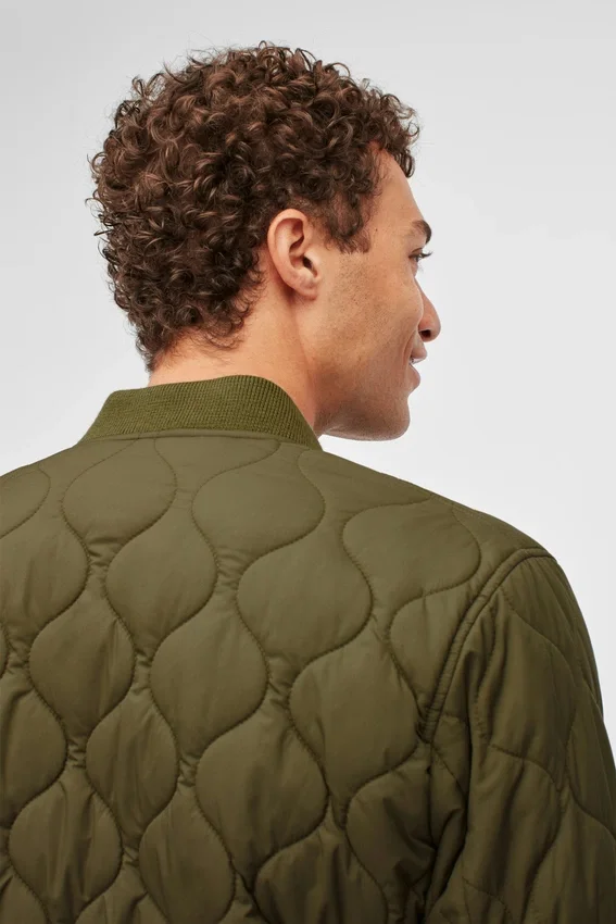 Die gesteppte Bomberjacke Die gesteppte Bomberjacke
