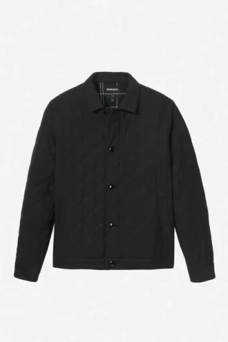 Die gesteppte Hemdjacke