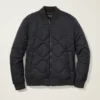Die gesteppte Nylon-Bomberjacke