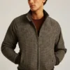 Die italienische Harrington-Jacke aus Wolle Die italienische Harrington-Jacke aus Wolle