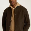 Die italienische Moleskin-Bomberjacke Die italienische Moleskin-Bomberjacke