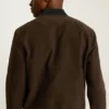 Die italienische Moleskin-Bomberjacke Die italienische Moleskin-Bomberjacke
