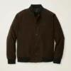 Die italienische Moleskin-Bomberjacke Die italienische Moleskin-Bomberjacke