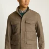 Die italienische Vier-Taschen-Feldjacke aus Wolle