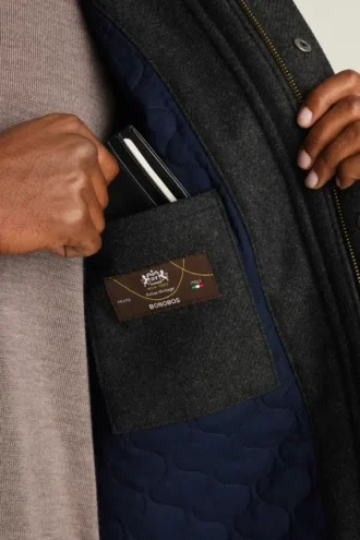 Die italienische Woll-Feldjacke Die italienische Woll-Feldjacke