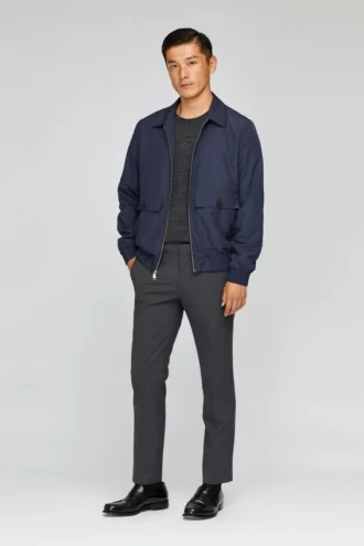 Die leichte Polyesterjacke