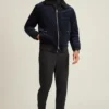 Die Sherpa-Kragen-Bomberjacke Die Sherpa-Kragen-Bomberjacke