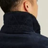 Die Sherpa-Kragen-Bomberjacke Die Sherpa-Kragen-Bomberjacke