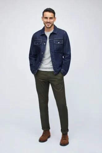 Die Stretch-Jeansjacke