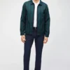 Die Tartan-Golf-Windjacke Die Tartan-Golf-Windjacke