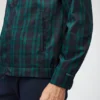 Die Tartan-Golf-Windjacke Die Tartan-Golf-Windjacke