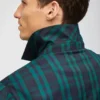 Die Tartan-Golf-Windjacke Die Tartan-Golf-Windjacke