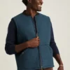 Die Weste mit Sherpa-Futter Die Weste mit Sherpa-Futter