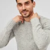 Donegal-Pullover mit Rundhalsausschnitt Donegal-Pullover mit Rundhalsausschnitt