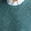 Donegal-Pullover mit Rundhalsausschnitt Donegal-Pullover mit Rundhalsausschnitt