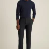E-Waist Italienische Stretch-Wollhose E-Waist Italienische Stretch-Wollhose