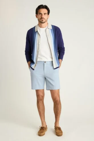 Easy Stretch Washed Bonobos Herren-Chino-Shorts 2.0