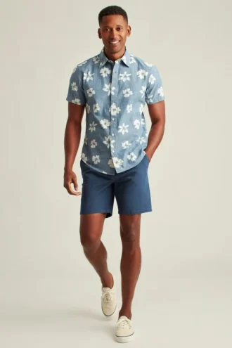 Easy Stretch Washed Bonobos Herren-Chino-Shorts 2.0