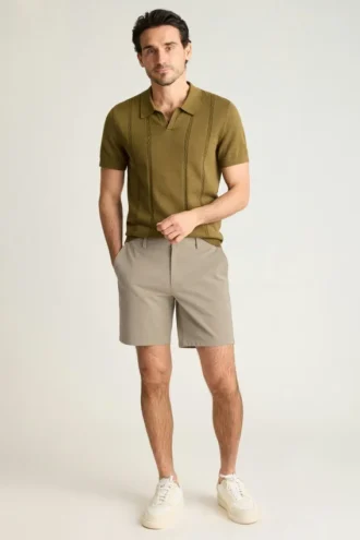Easy Stretch Washed Bonobos Herren-Chino-Shorts 2.0