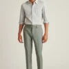 Edle Chinos aus Baumwoll-Leinen Edle Chinos aus Baumwoll-Leinen