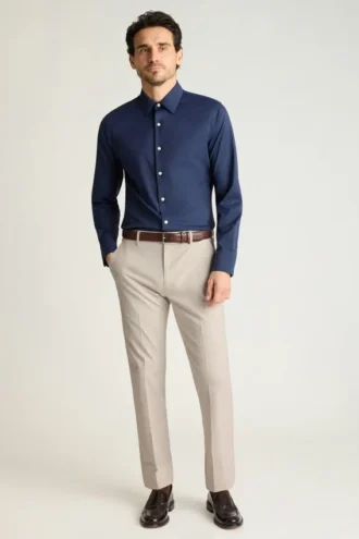 Einfache, knitterfreie Bonobos Stretch-Anzughose