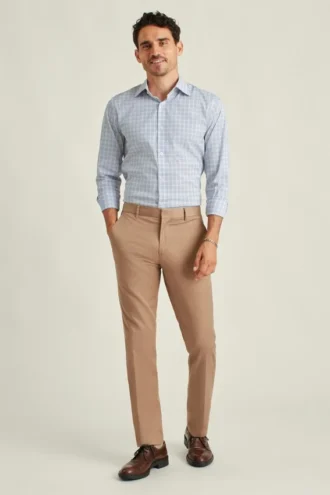 Einfache, knitterfreie Bonobos Stretch-Anzughose