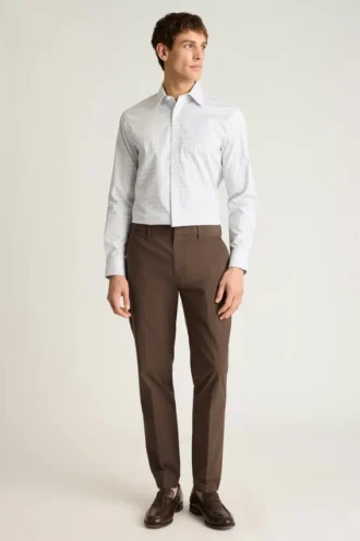 Einfache, knitterfreie Bonobos Stretch-Anzughose