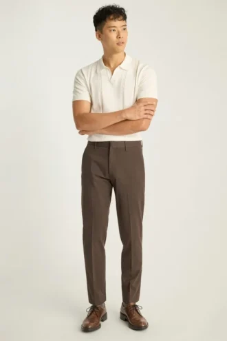 Einfache, knitterfreie Bonobos Stretch-Anzughose