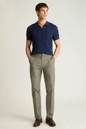 Einfache, knitterfreie Bonobos Stretch-Anzughose