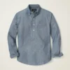 Einfaches Leinen-Popover-Hemd Einfaches Leinen-Popover-Hemd